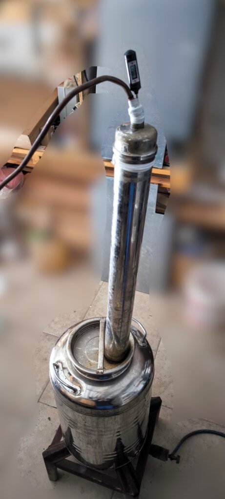 Homemade distillation boiler