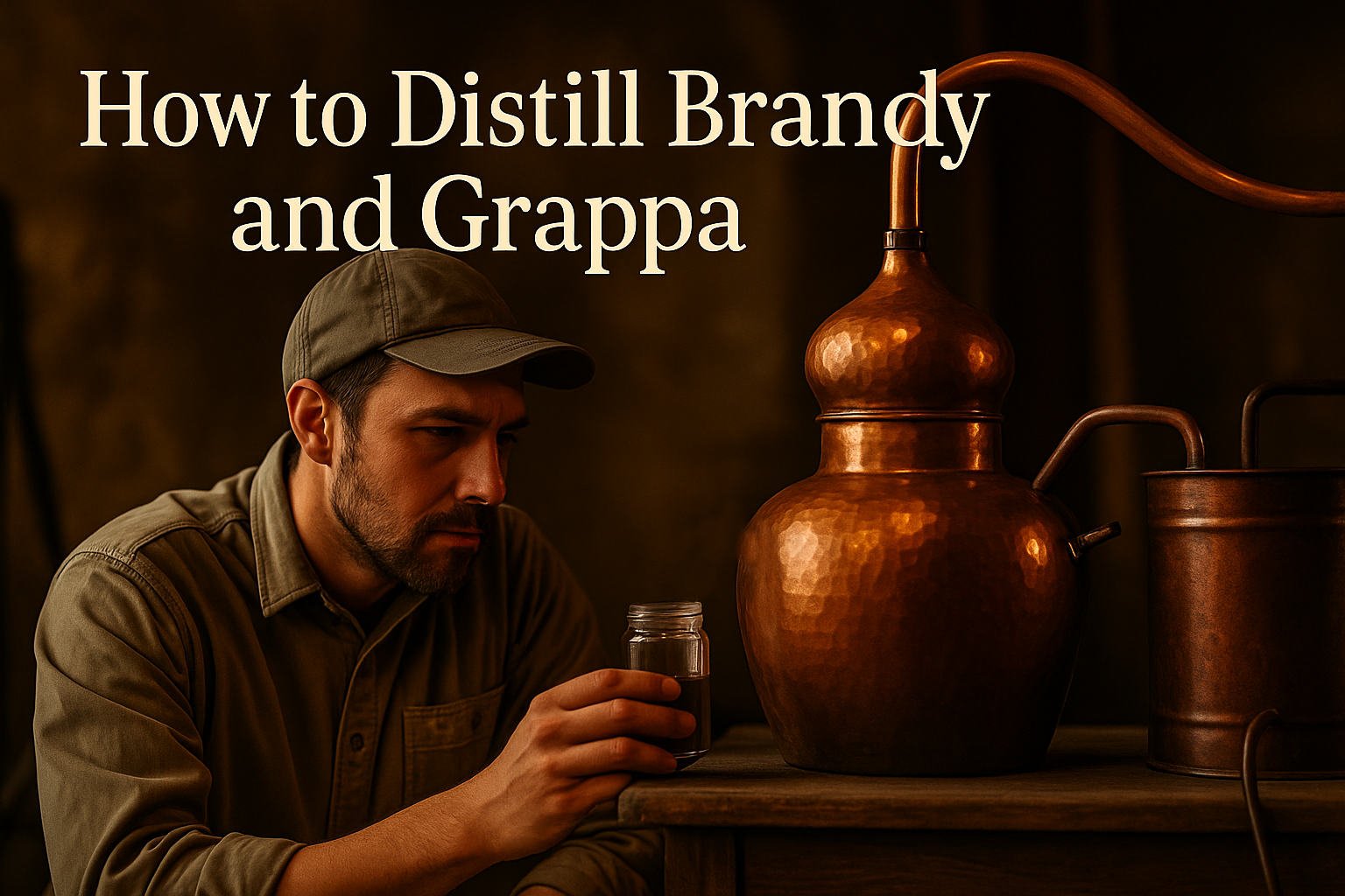How to Distill Brandy and Grappa at home
