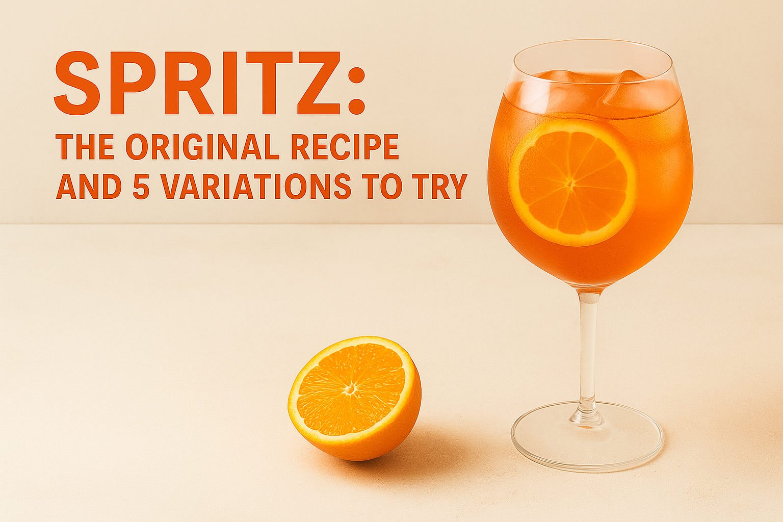 Spritz: The Original Recipe and 5 Variations to Try