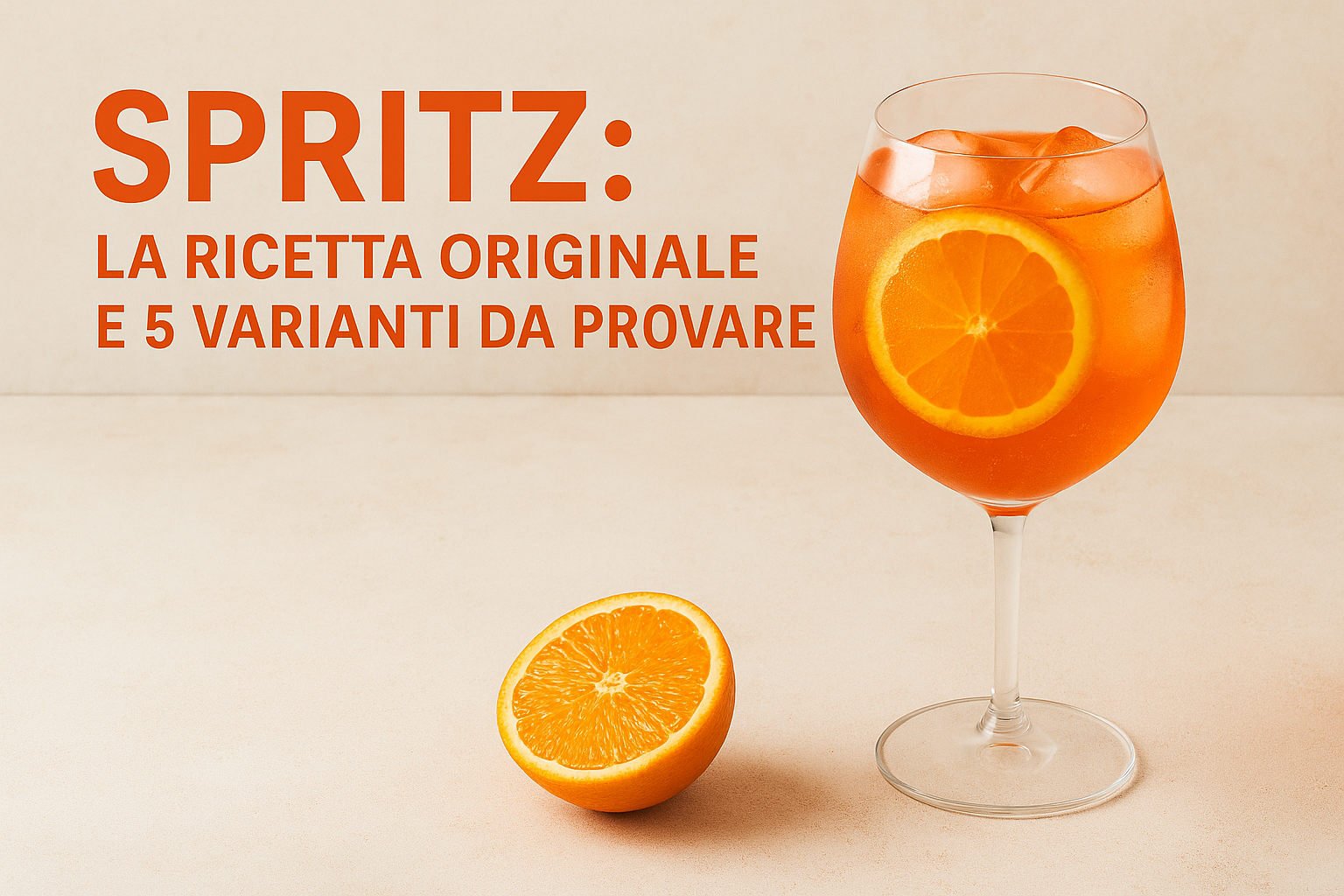 Spritz: la ricetta originale e 5 varianti da provare